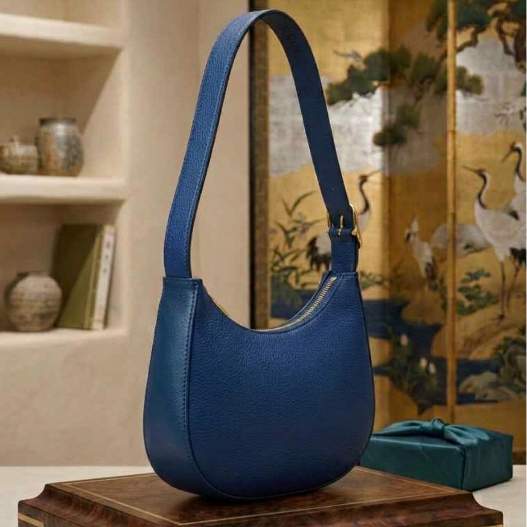 blue hobo Bag