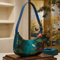 blue hobo Bag
